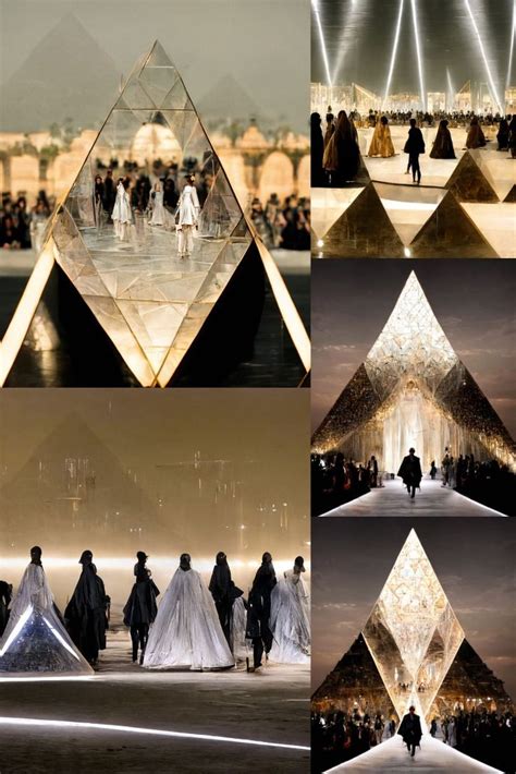 dior pyramids of giza